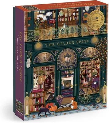The Gilded Spine 1000 Piece Foil Puzzle