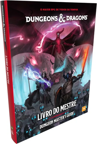 Asmodee, Dungeons & Dragons: Guia do Mestre - Livro RPG, Edição em Português (5.5e) + Mais de 2 Participantes | Melhor Oferta