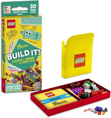 LEGO Recreate Activity Cards - Cool School