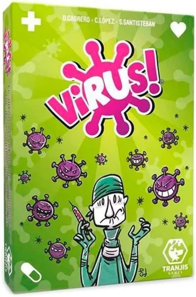 Tranjis games - Virus - Card Game TRG-01vir (Pack of 1) EUR 14.95