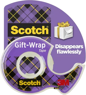 Scotch Giftwrap Tape Dispenser 15.3/4 x 650in (19mm x 16.5m) - Best Deal