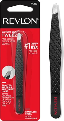 Revlon Expert Eyebrow Hair Removal Tweezer, Stainless Steel - Best Deal