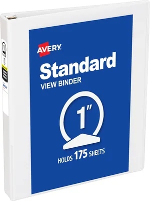 Avery Standard View Binder 59% Off