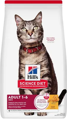 Hill's Science Diet - Alimento seco para gato adulto Receta Original 1.8kg (31% Off)