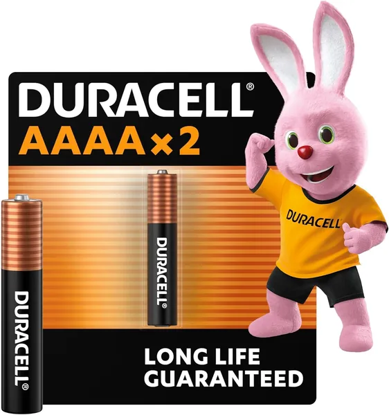 Duracell 1.5V AAAA Special Alkaline Batteries (Pack of 2) LR8D425