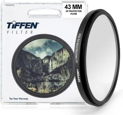 Tiffen 43UVP Slim UV Filter for Camera Lens