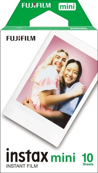 Fujifilm Instax Mini Instant Film - White Border (10 Exposures) - Film Only