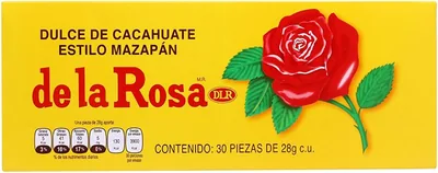 De la Rosa Mazapán 30 piezas 28 grs - 30% De Descuento