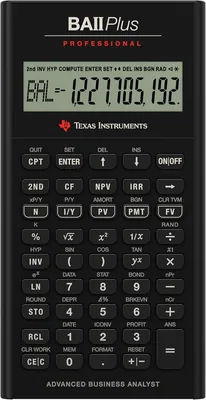 Texas Instruments BA II Plus - 27% Off Financial Calculator