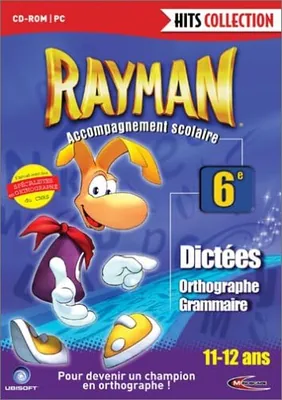 Rayman accompagnement scolaire 6ème 11-12 ans : Dictées, orthographe, grammaire
