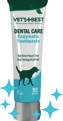 Vet's Best Enzymatic Dental Gel Toothpaste for Dogs, 3.5 oz