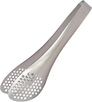 Sori Yanagi Stainless Steel Tongs - Asymmetrical Design