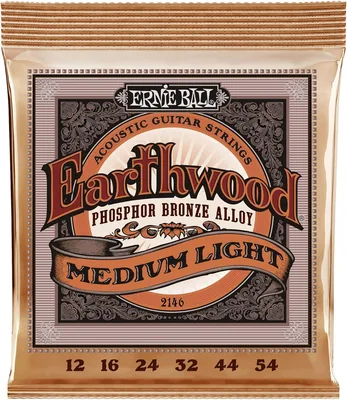 Ernie Ball Earthwood Medium Light Phosphor Bronze Strings P02146 Best Deal