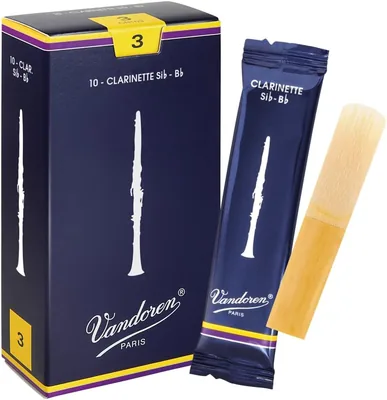 Vandoren CR103 Bb Clarinet Reeds Strength 3 Best Deal