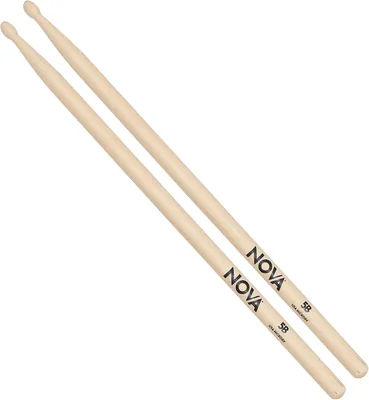 Bâtonnets de batterie Vic Firth Nova Series 5B avec pointe en bois