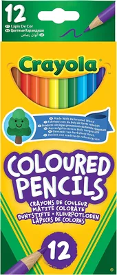 Crayola Colouring Pencils Assorted 12 Pack