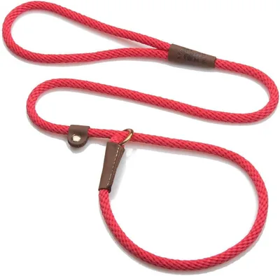 Mendota Products Pet Dog Slip Lead, 3/8" x 6", Red - Best Deal