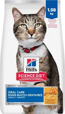 Hill's Science Diet Oral Care Adult Cat Food 1.58kg Best Deal