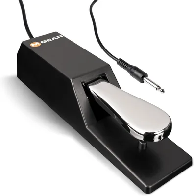 M-AUDIO SP-2 - Pedale de Sustain Universelle pour Piano, MIDI, Pianos Numériques et Synthétiseurs