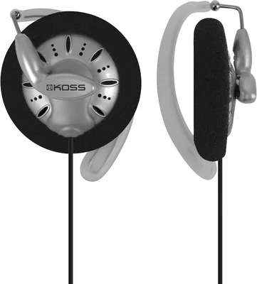 Koss KSC75 Headphones 14% Off: White/Gray Stereophones
