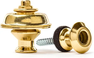JIM DUNLOP SLS1034G Dual Design Straplok Strap Retainers - Gold (48103022002) Best Deal