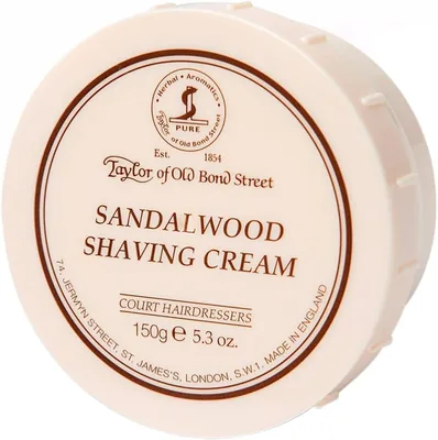 Taylor of Old Bond Street Sandalwood Shaving Cream Bowl, 5.3 oz