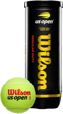 Wilson US Open Tennis Balls - 4 Can Pack