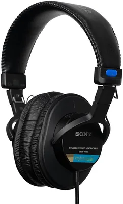 Casques studio Sony MDR-7506 fermés - Filaires, Plage de fréquences 10Hz à 20kHz, Idéaux pour l'enregistrement et le mixage en studio, 63 Ohm, 16% de réduction