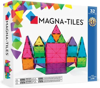 Magna-Tiles 32 Piece Clear Colors - Best Deal