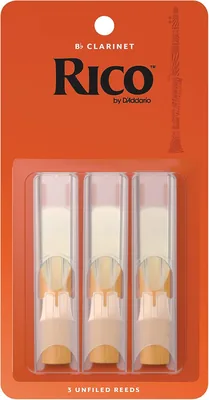 D’Addario Rico Bb Clarinet Reeds - 23% Off
