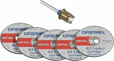 Dremel 1.5-Inch Cut-Off Wheel & Mandrel Metal Cutting Kit