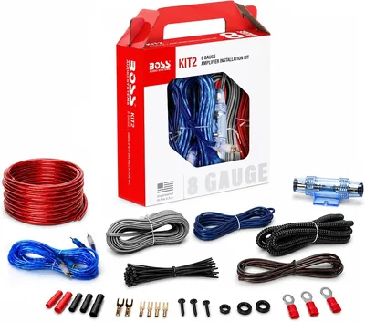 KIT2 8 Gauge Amplifier Installation Kit
