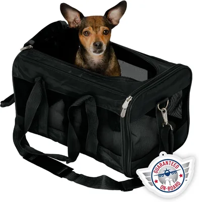 Sherpa 55231 Original Deluxe Pet Carrier (Medium, Black) - Save 10%
