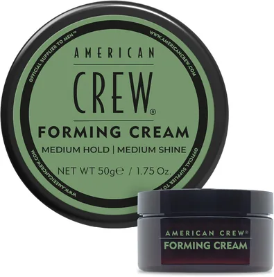 American Crew Men's Hair Forming Cream, Medium Hold & Shine