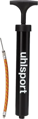 Uhlsport 100118701 Kleine 6 cm Voetbalpomp voor Voetbal, Volleybal e.d. Compacte Luchtpomp met Flexibele Uitbreiding Ideale Pomp