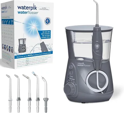 Waterpik Ultra Professional Waterflosser med 6 sprutkopplar och avancerad vattendrivkontrol med 10 instellningar - Best Deal