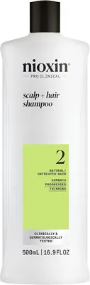 Nioxin System 2 Cleanser Shampoo for Natural Hair, 500ml (Pack of 1) - Best Deal