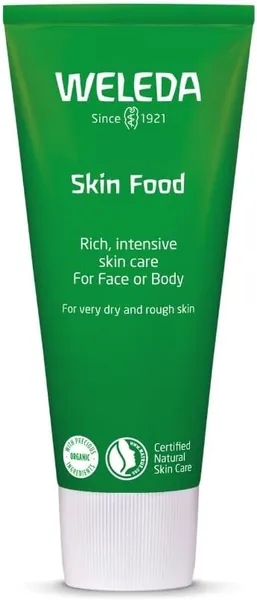 Weleda Skin Food Original Ultra-Rich Body Cream 2.5 Fluid Ounce, Plant Rich Hydrating Moisturizer with Pansy, Chamomile and Calendula