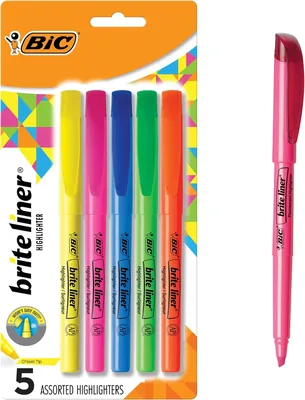 BIC Brite Liner Highlighters 89% Off