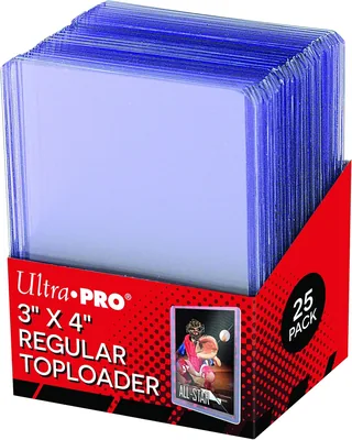 Ultra PRO Toploader 81145 Kartuplatsa, Transparent, 25 Stk - 30% Rabatt
