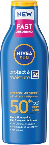 NIVEA SUN Protect & Moisture Sun Lotion SPF 50+ (200 ml)