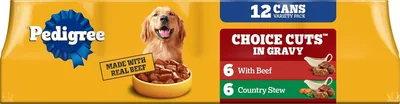 Pedigree Choice Cuts Wet Dog Food 13.2oz 12 Count Best Deal
