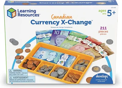Canadian Currency X-Change Learning Set