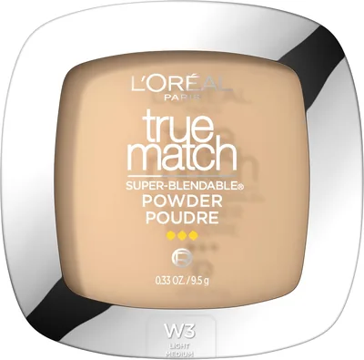 L'Oreal Paris True Match Foundation Powder W3 Light Medium