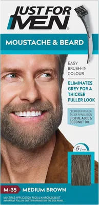 Just For Men Moustache & Beard Medium Brown Dye