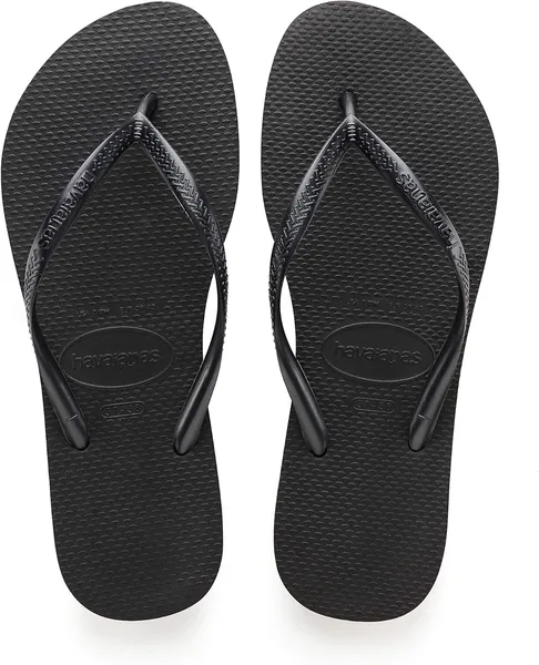 Havaianas Slim Stylische Robuste und Vielseitige Badelatschen f r Frauen mit Texturierten Sohlen f r Grip und Halt