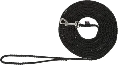 TRIXIE - Ligne de suivi pour animaux de compagnie - Taille 10m x 5mm - Couleur Noir (19% de réduction)