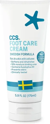 CCS Foot Care Cream 175ml - 10% Urea & Eucalyptus Oil Best Deal