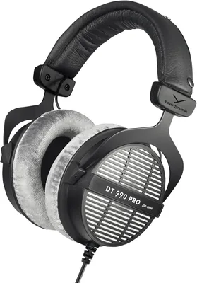 Beyerdynamic DT 990 PRO Casques Audio Filaires Studio pour Mixage, Mastering et Édition avec Impédance de 250 Ohms. Fabrication Main