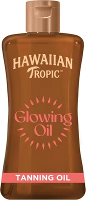 Olio Abbronzante Hawaiian Tropic Glowing, 200 ml - Risparmia il 46%